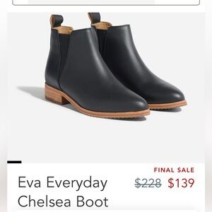 Nisolo Eva Everyday Chelsea Boot size 9.5